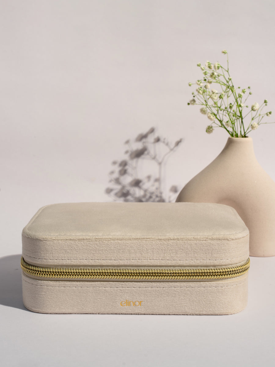 Noa Jewellery Organiser Box -  White image 1