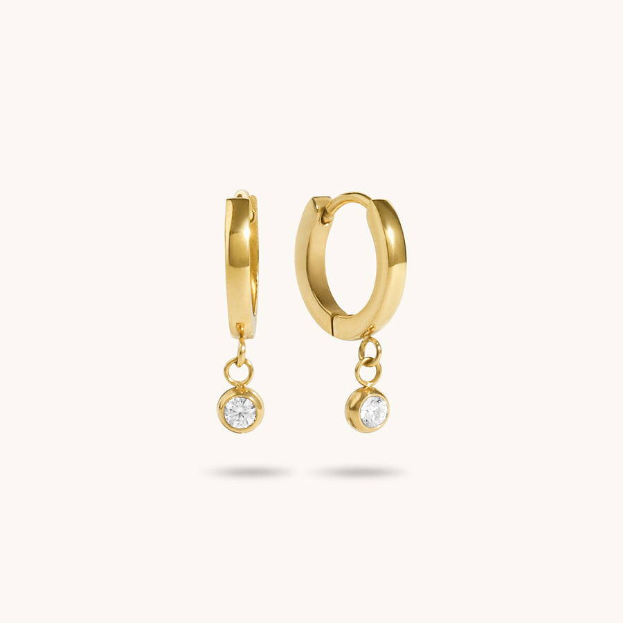 Eira Huggies- 18k Gold Plated image 1