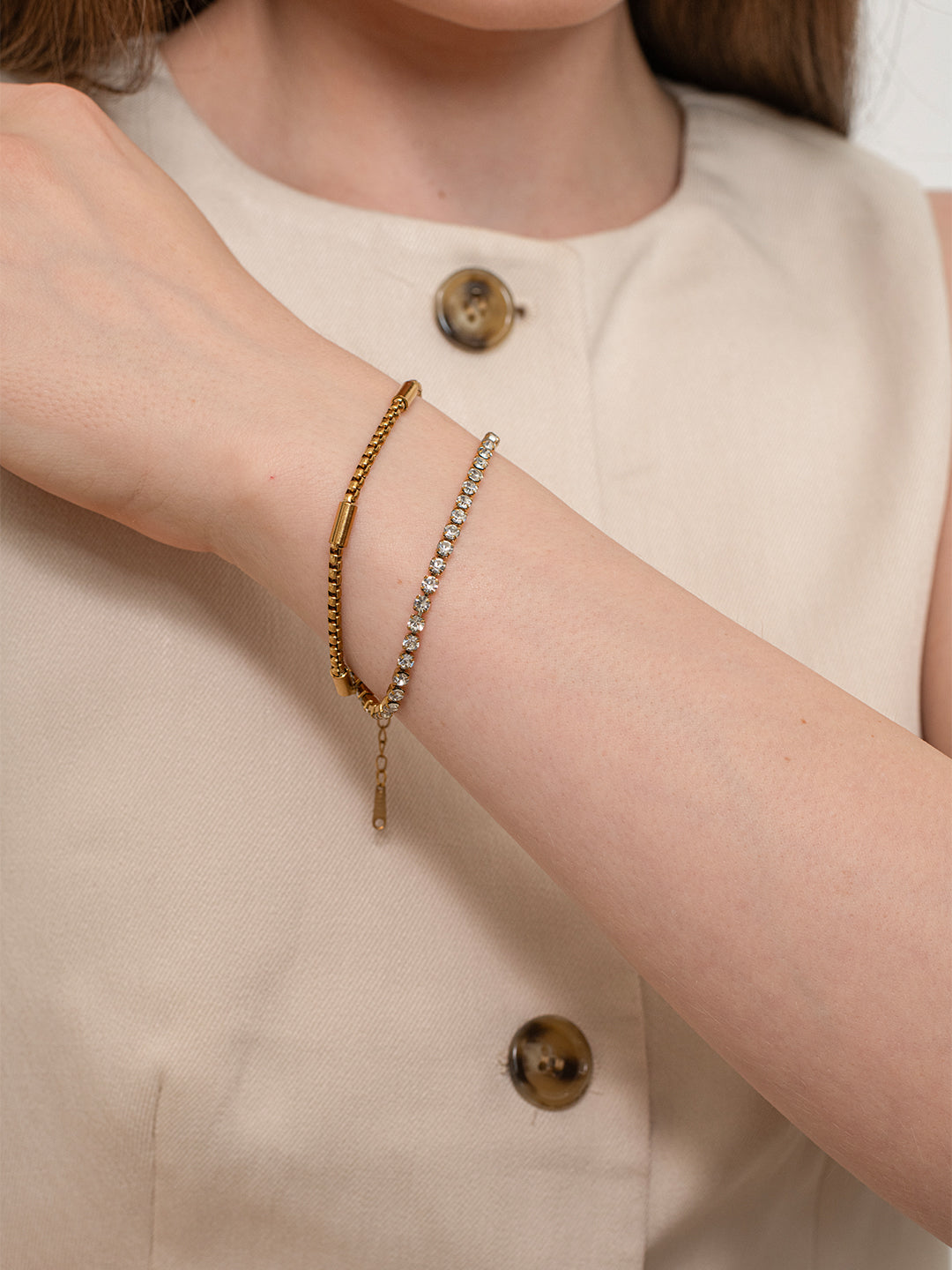 Gleam bracelet - 18k Gold Plated image 2