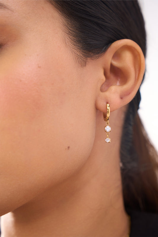 Amelia Huggies- 18k Gold Plated
