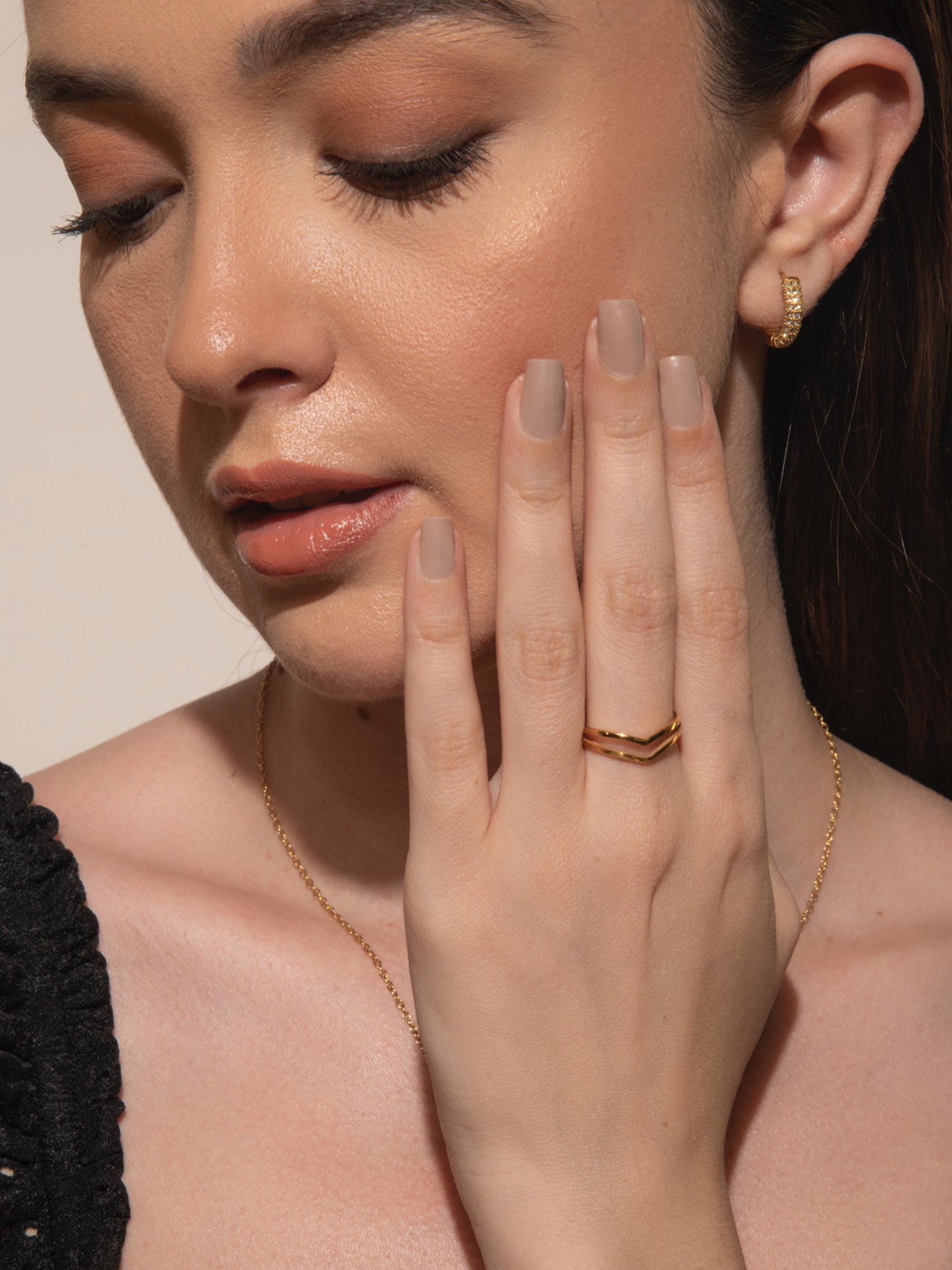 Zinnia Ring - 18K Gold Plated