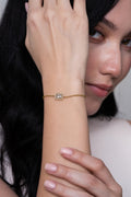 Classic Rectangle Bracelet - 18K Gold Plated