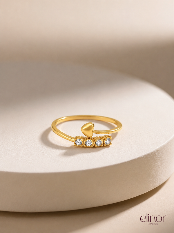 Beam Ring – 18K Gold Plated
