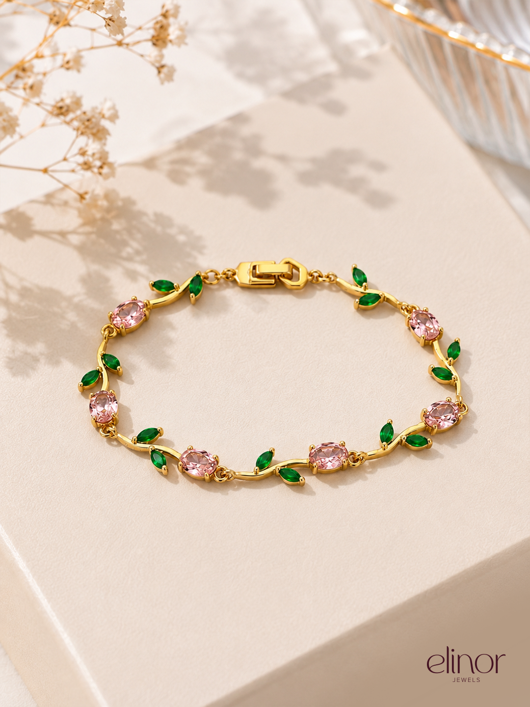 Blush Bracelet - 18K Gold Plated