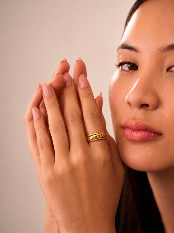 Braida Ring – 18K Gold Plated