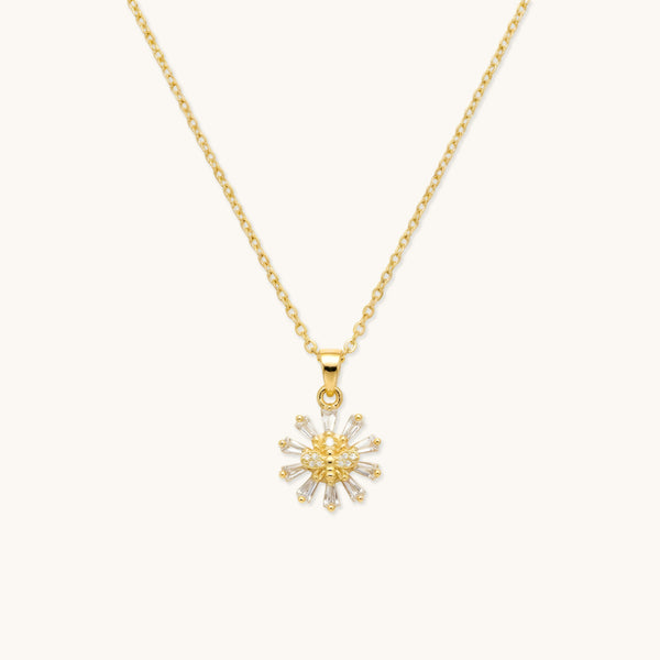 Sunflare Necklace - 18k Gold Plated