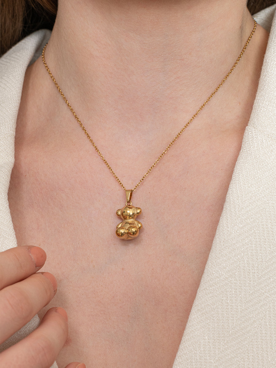 Teddy Necklace – 18K Gold Plated image 2