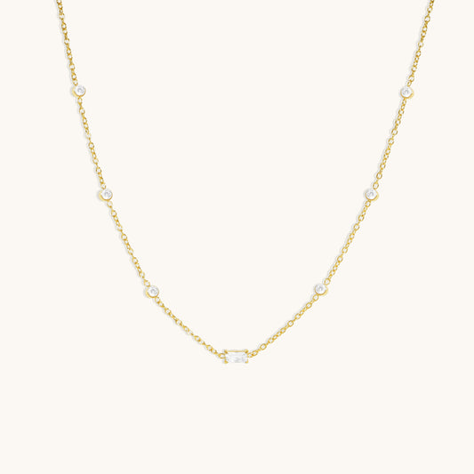 Celestial Necklace  - 18K Gold Plated