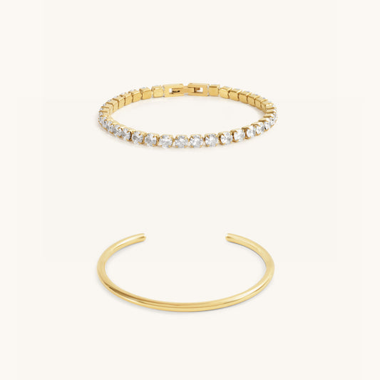 Quinn Bracelet and Hailey Cuff Combo Set - Special Value Offer