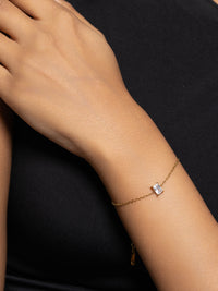 Baguette Bracelet - 18K Gold Plated