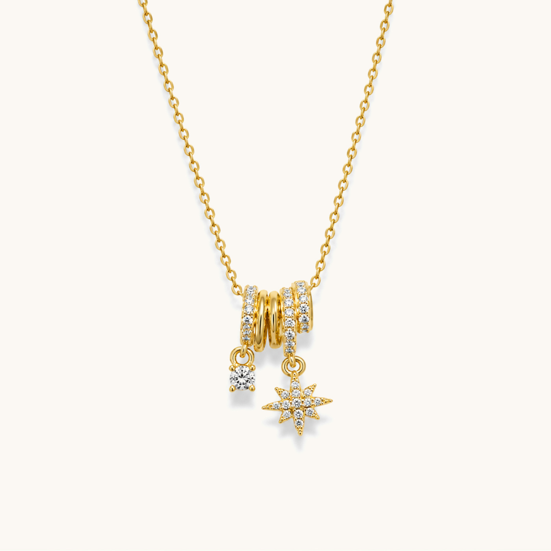 Charms Necklace – 18K Gold Plated