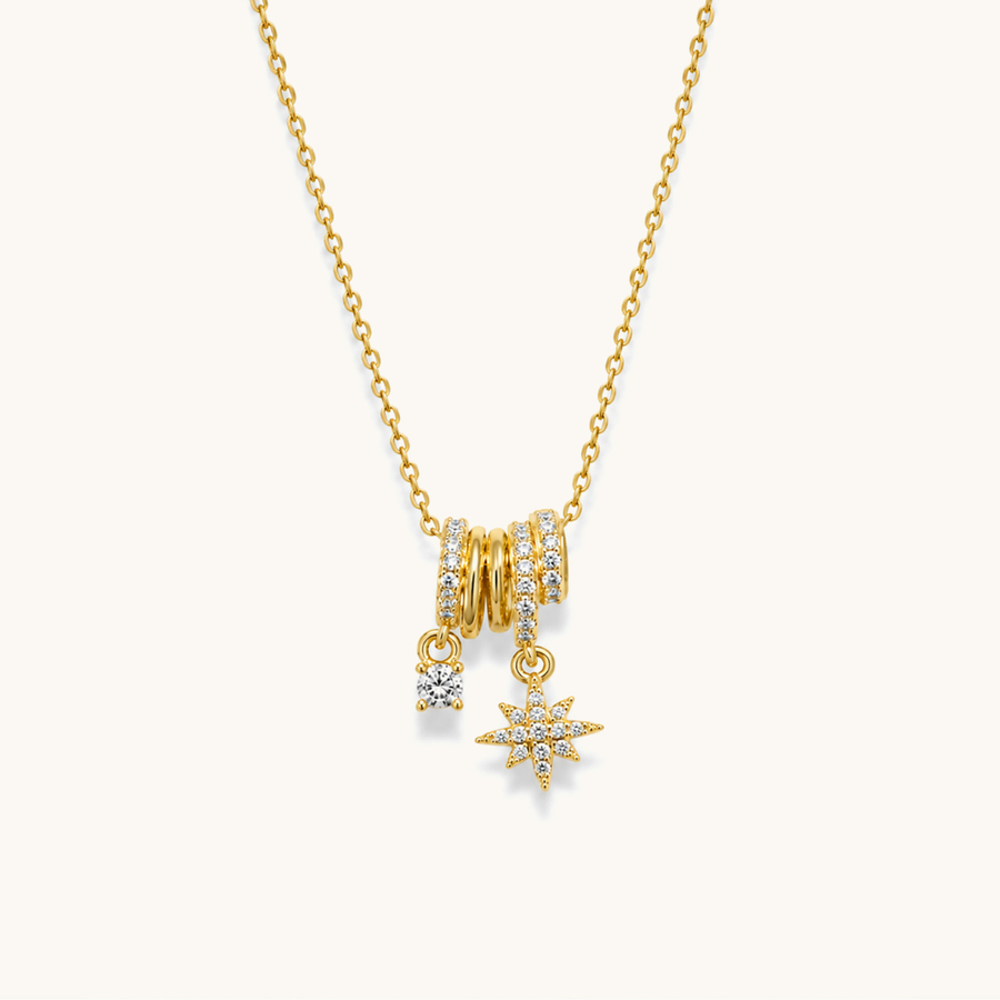 Charms Necklace – 18K Gold Plated image 1