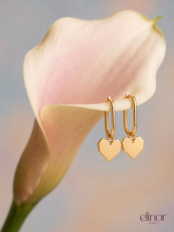 Chera Hoops - 18K Gold Plated