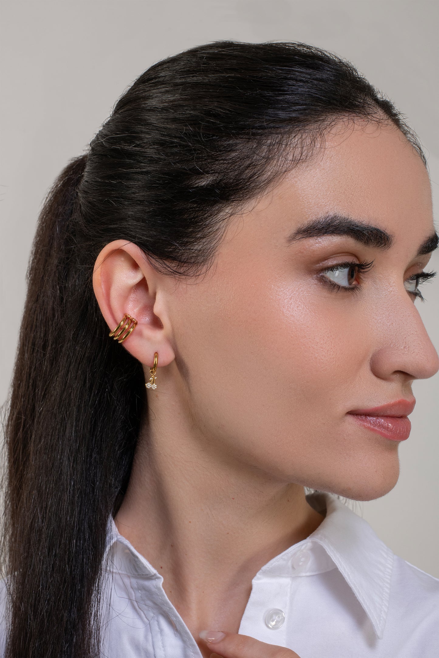 Zoey Ear Cuff - 18K Gold Plated