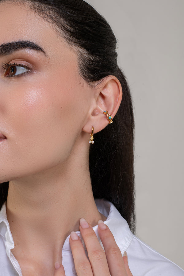Nova Nazar Ear Cuff - 18K Gold Plated