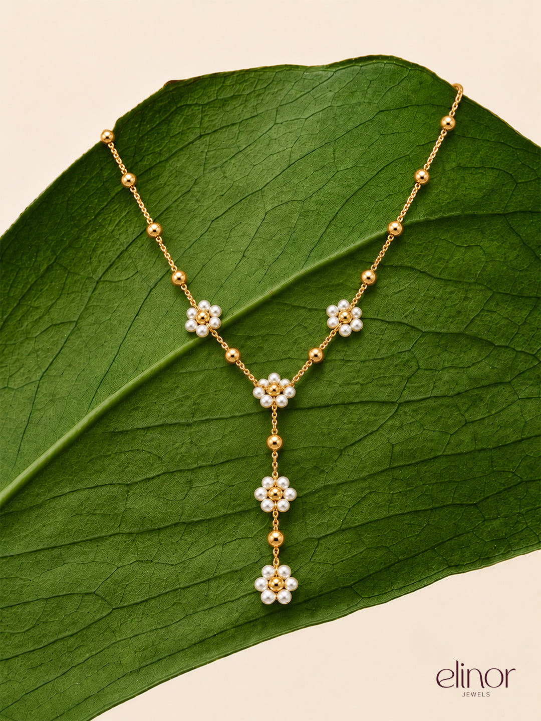April Necklace - 18K Gold Plated
