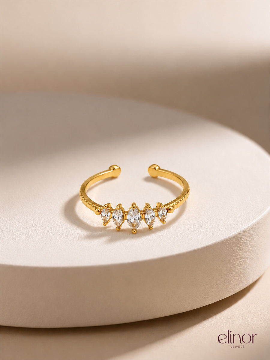 Crown Ring - 18K Gold Plated image 2