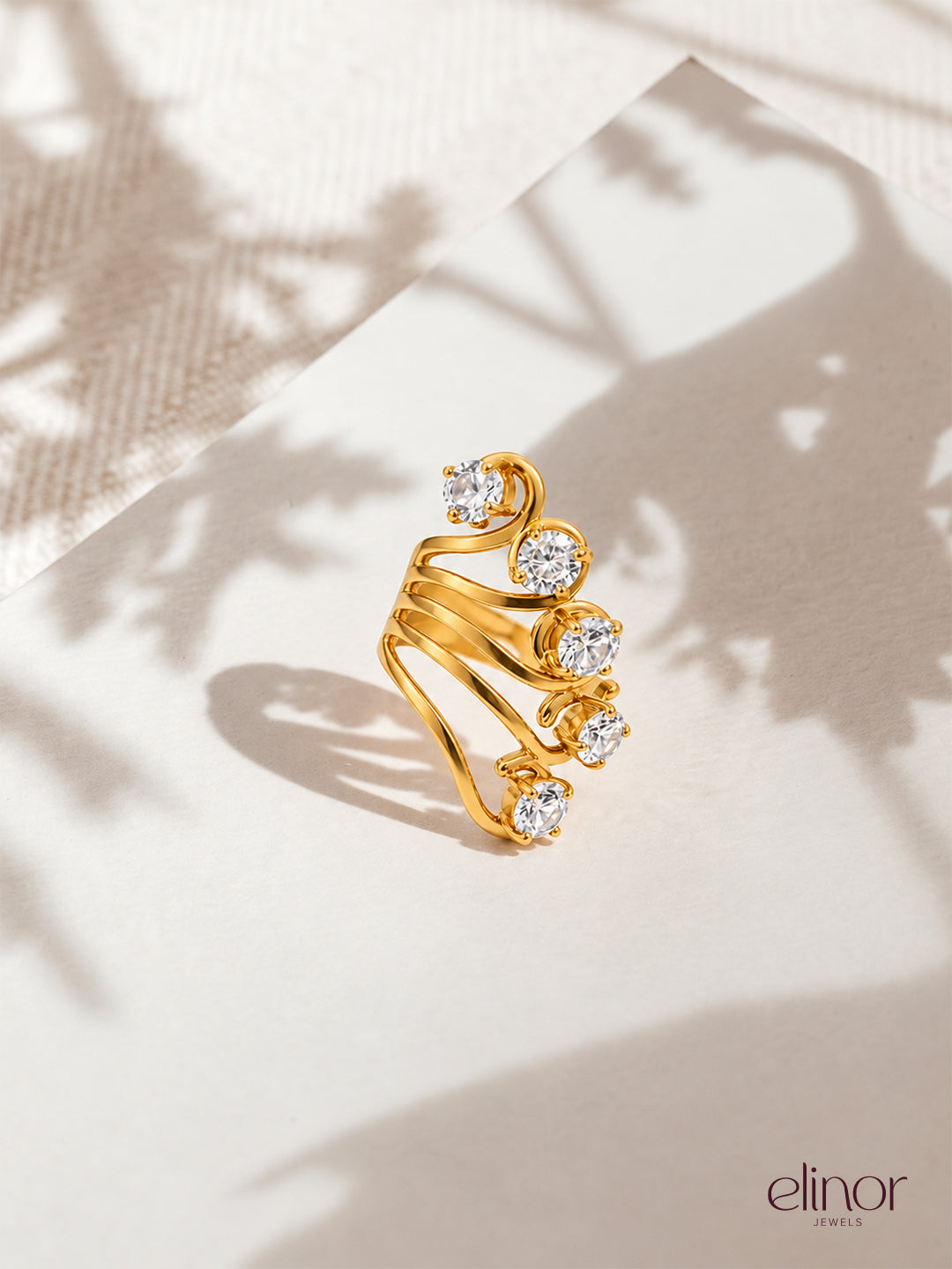 Mirabelle Ring - 18K Gold Plated