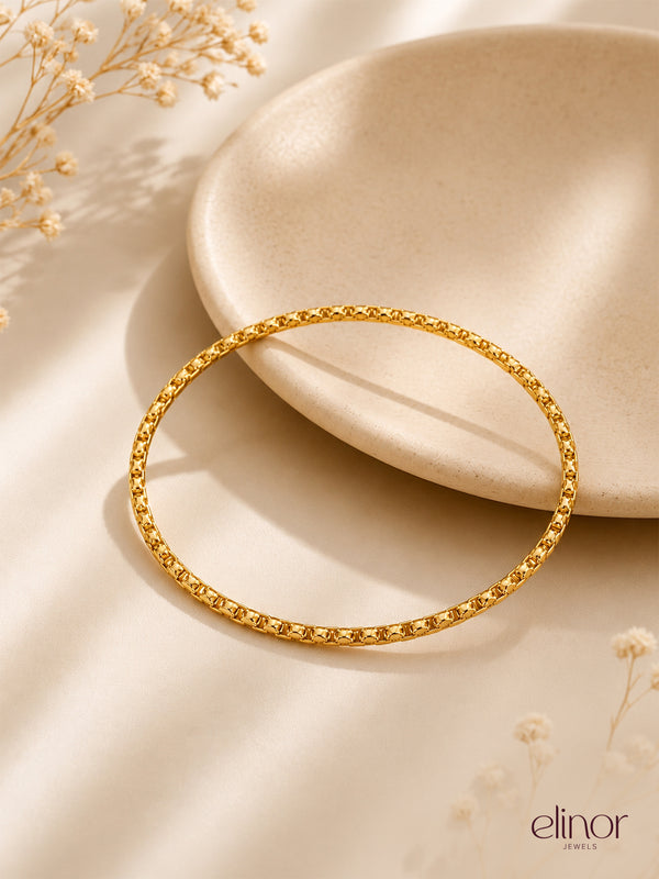 Soraya Bangle - 18K Gold Plated
