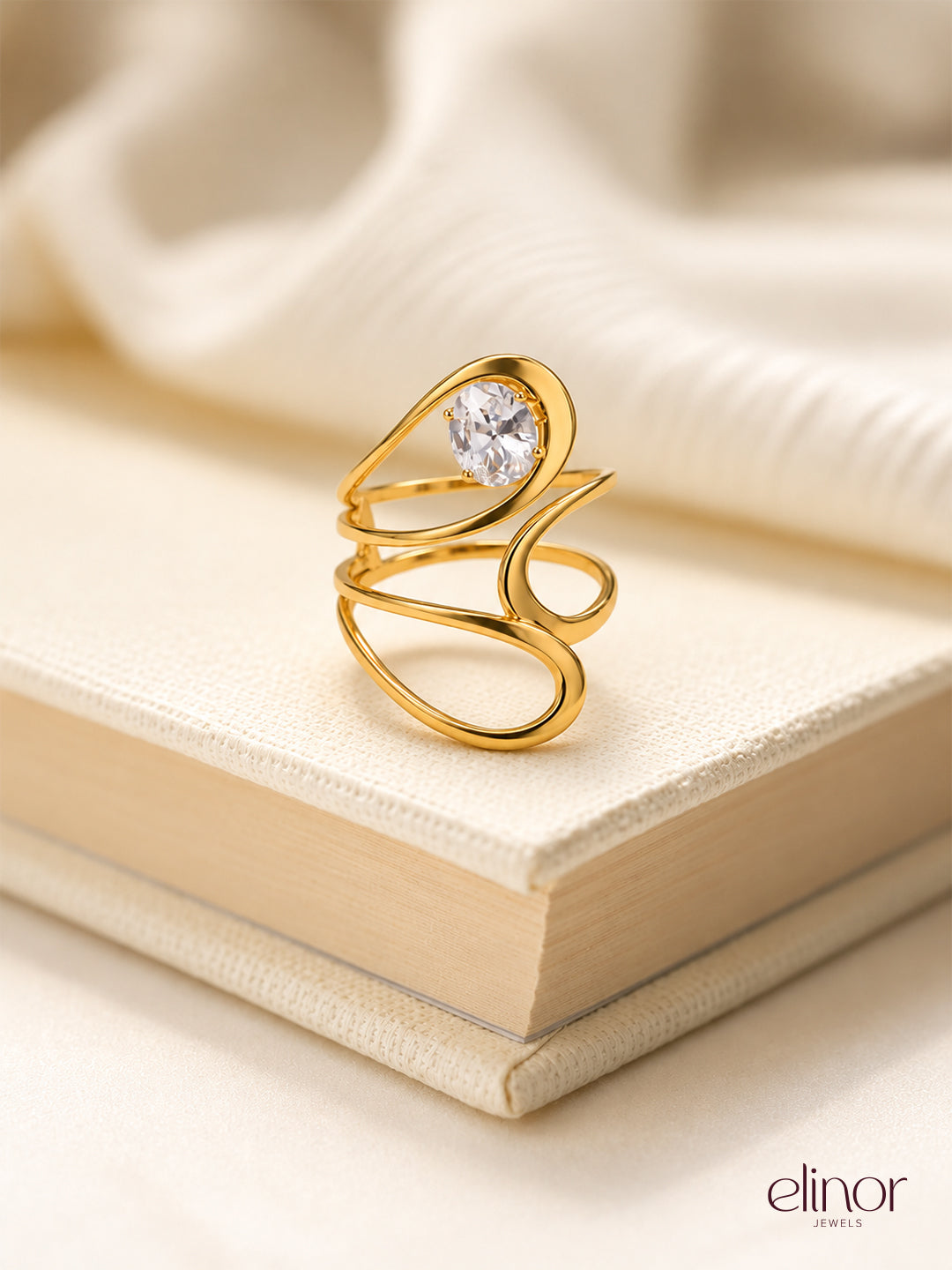 Vixen Ring - 18K Gold Plated image 2