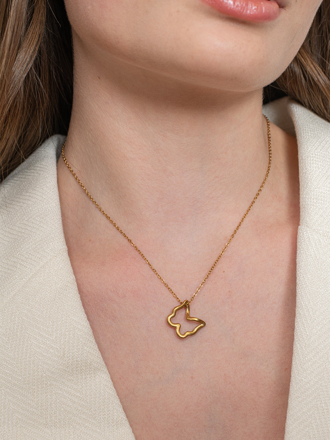 Maxine Necklace – 18K Gold Plated