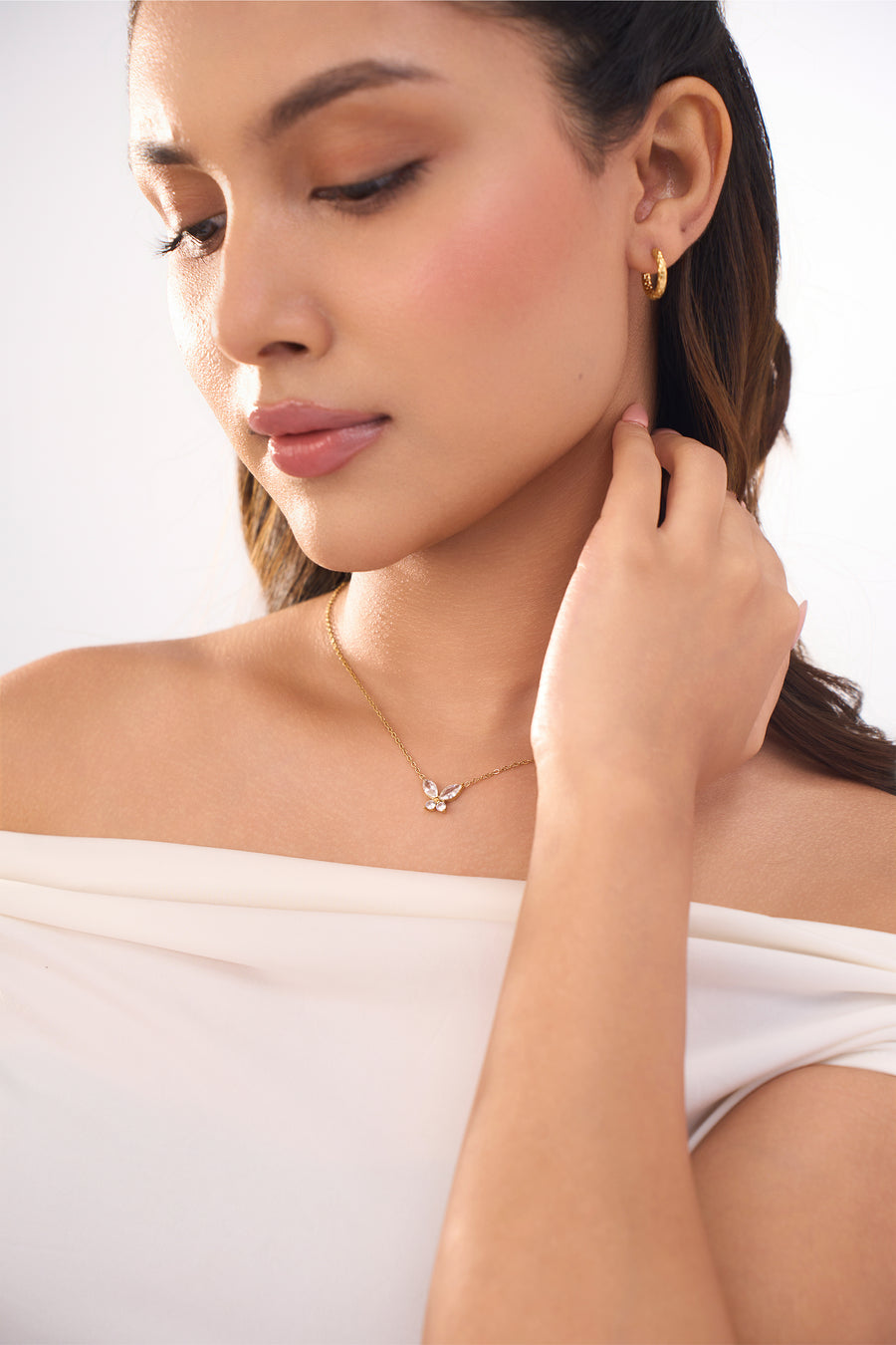 Violetta necklace - 18K Gold Plated image 3