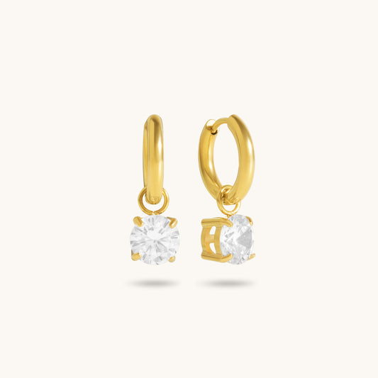 Dove Earrings  - 18K Gold Plated