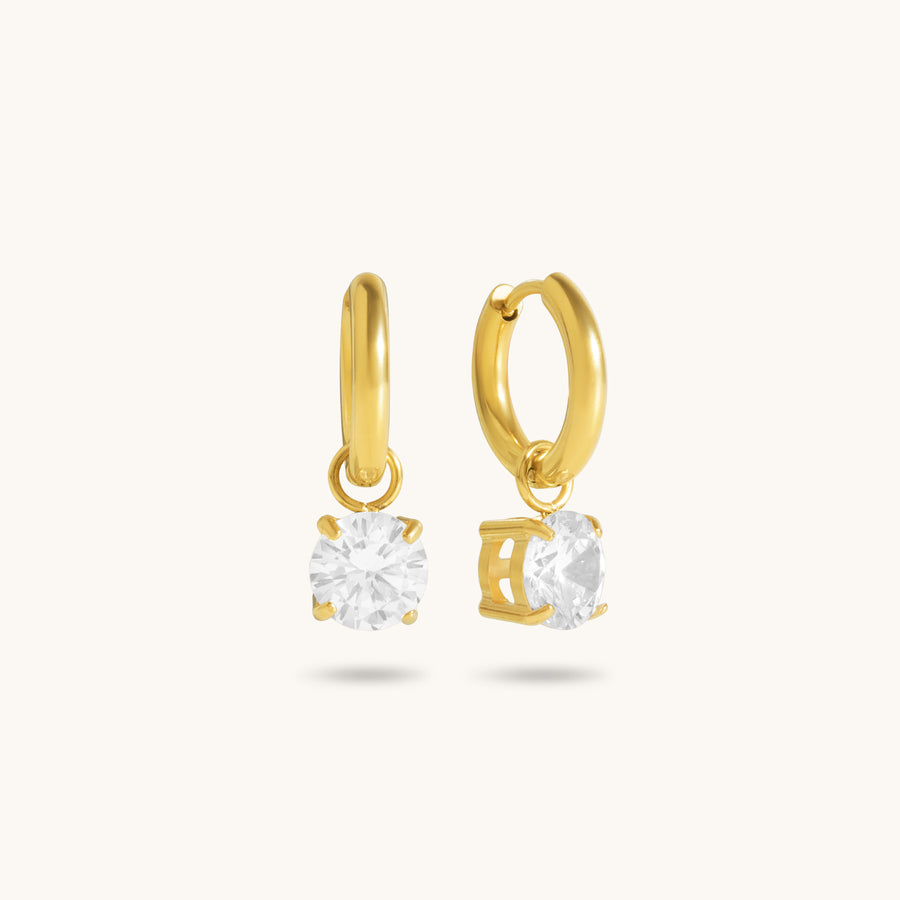 Dove Earrings  - 18K Gold Plated image 1