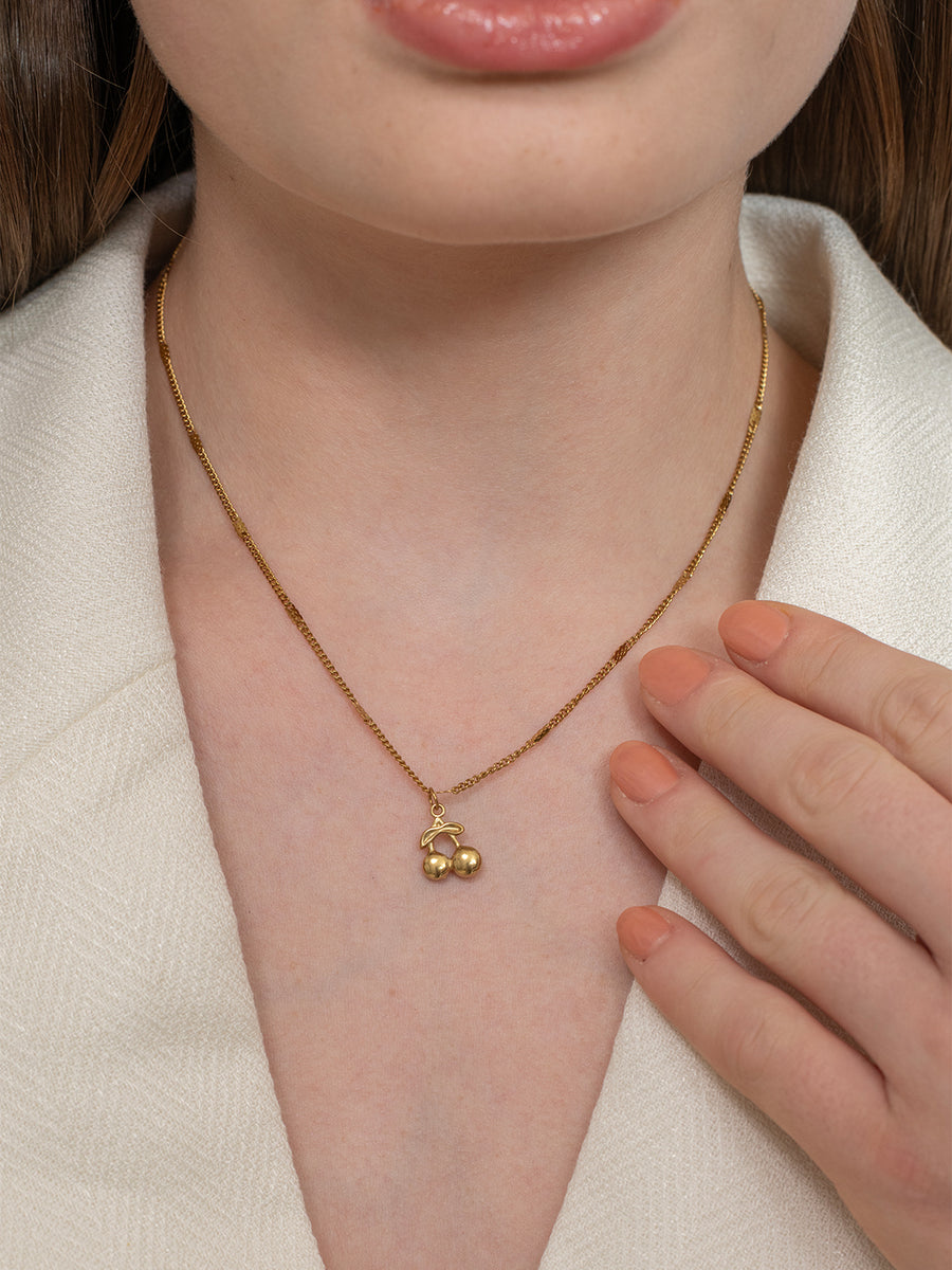 Mon Chéri Necklace - 18k Gold Plated image 2