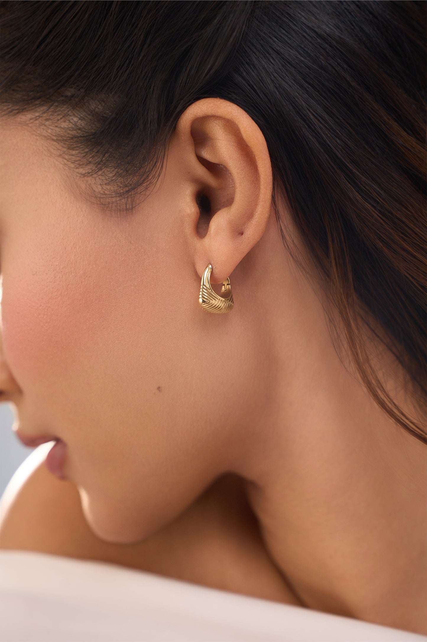 Nysa Hoops - 18k Gold Plated