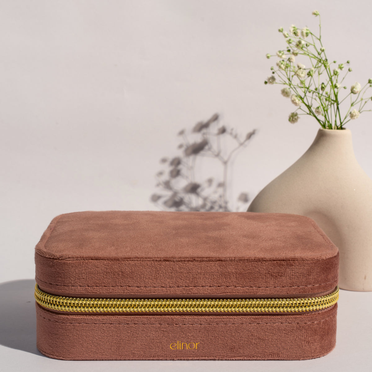 Noa Jewellery Organiser Box - Pink – Elinor Jewels
