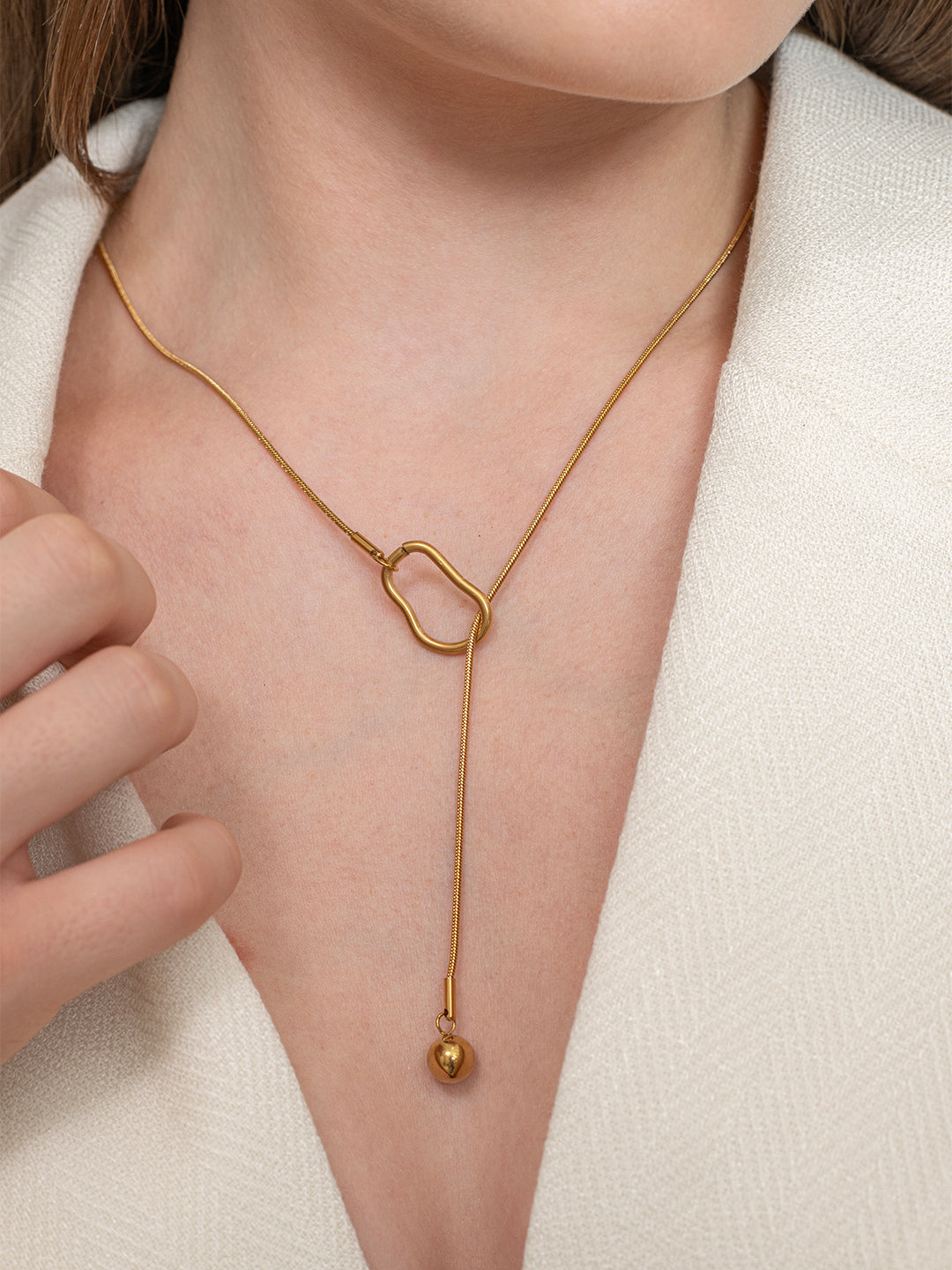 Sunray Necklace - 18k Gold Plated image 3