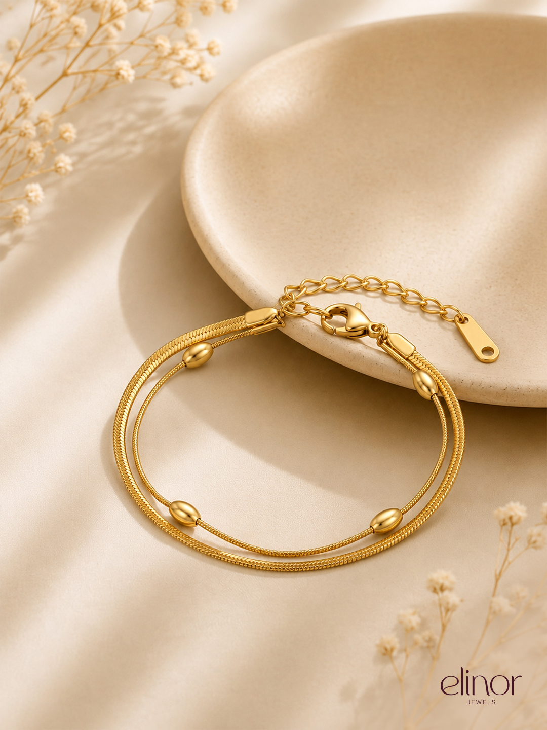 Dori Bracelet - 18K Gold Plated