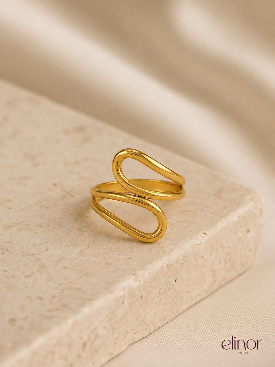 Duelle Ring – 18K Gold Plated image 2