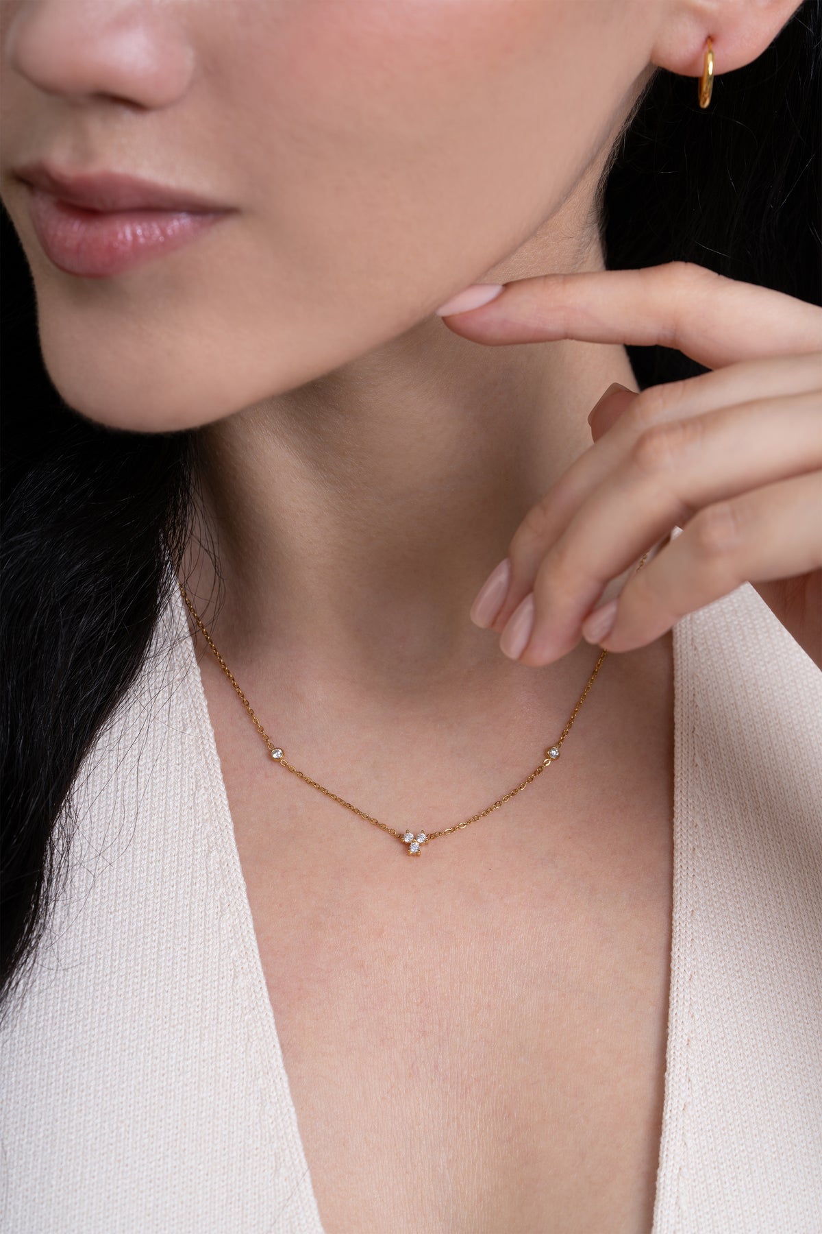 Ivy Necklace - 18K Gold Plated image 2
