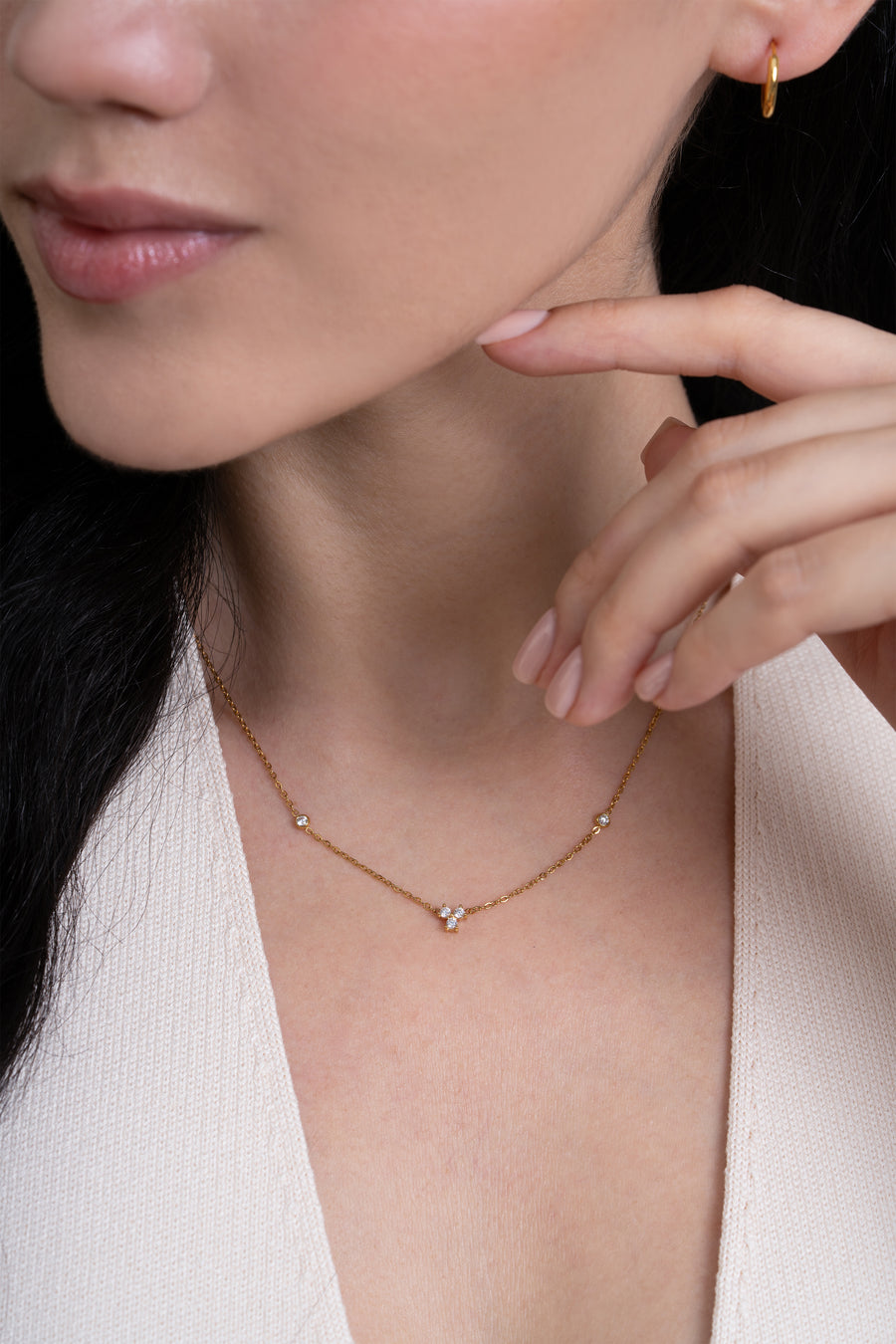 Ivy Necklace - 18K Gold Plated image 2