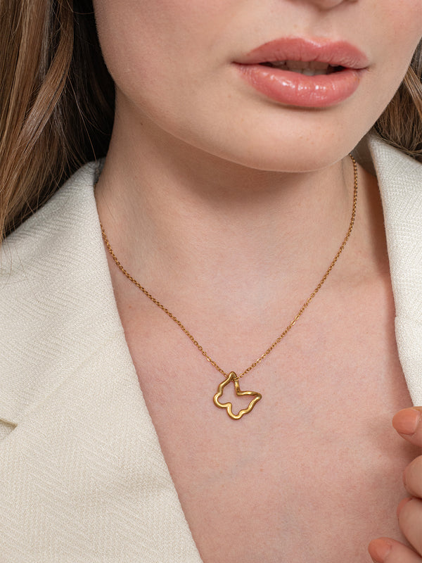 Maxine Necklace – 18K Gold Plated