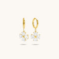 Gold Phoebe Huggies - 18K Gold Plated