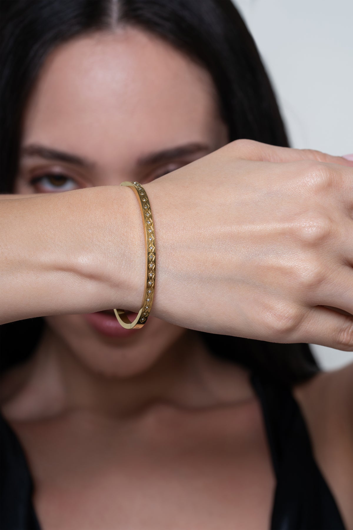 Eternal Bangle - 18K Gold Plated image 1
