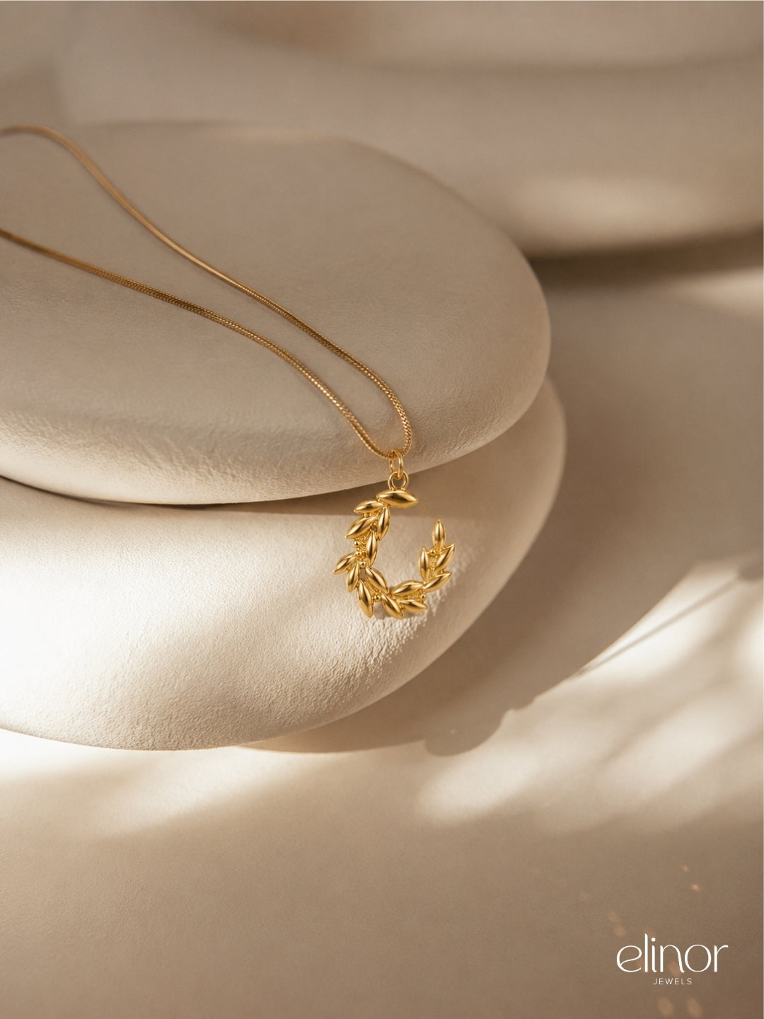 Éliora Necklace  – 18K Gold Plated image 4