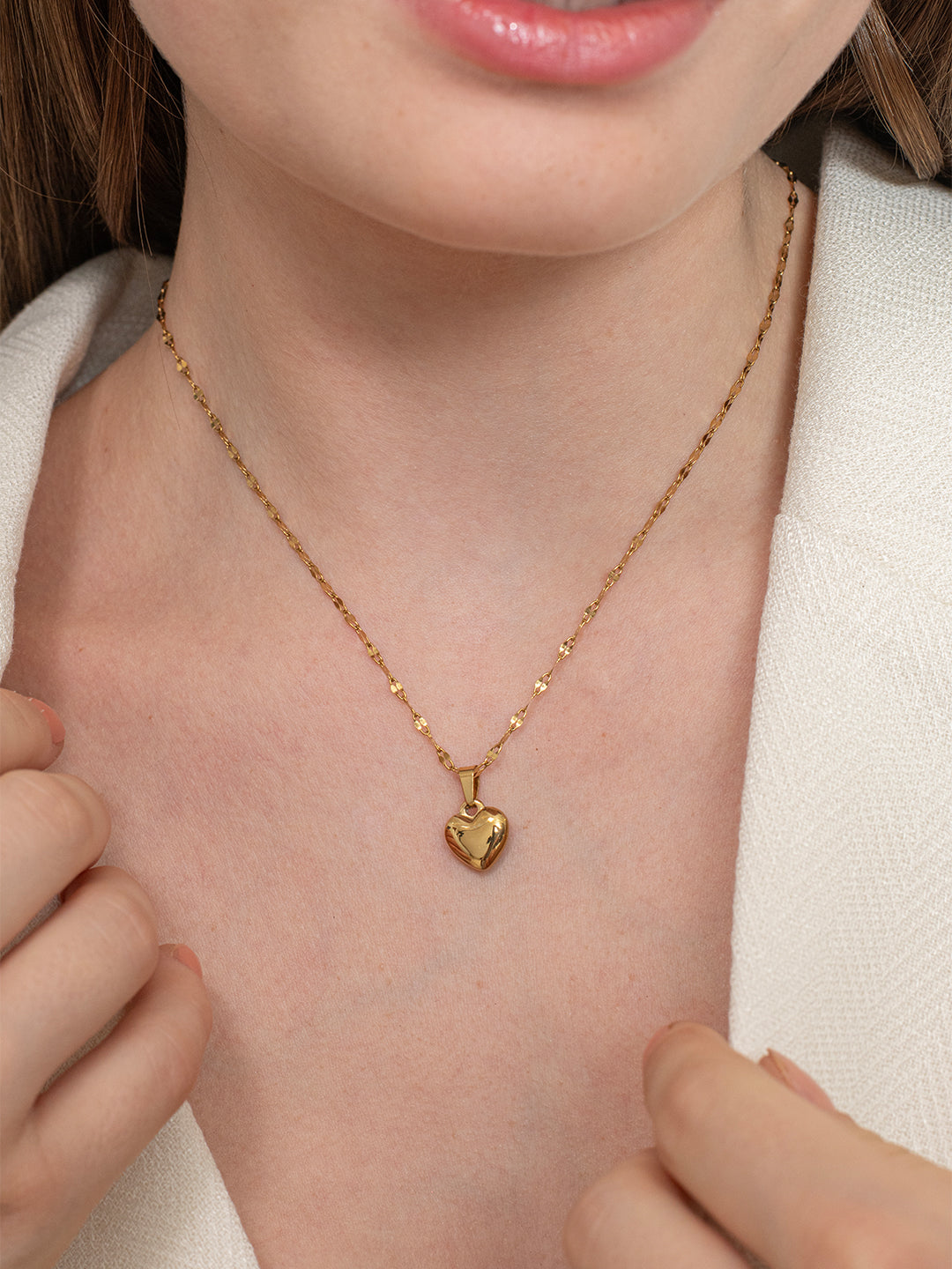 Heartlyn Necklace – 18K Gold Plated image 4