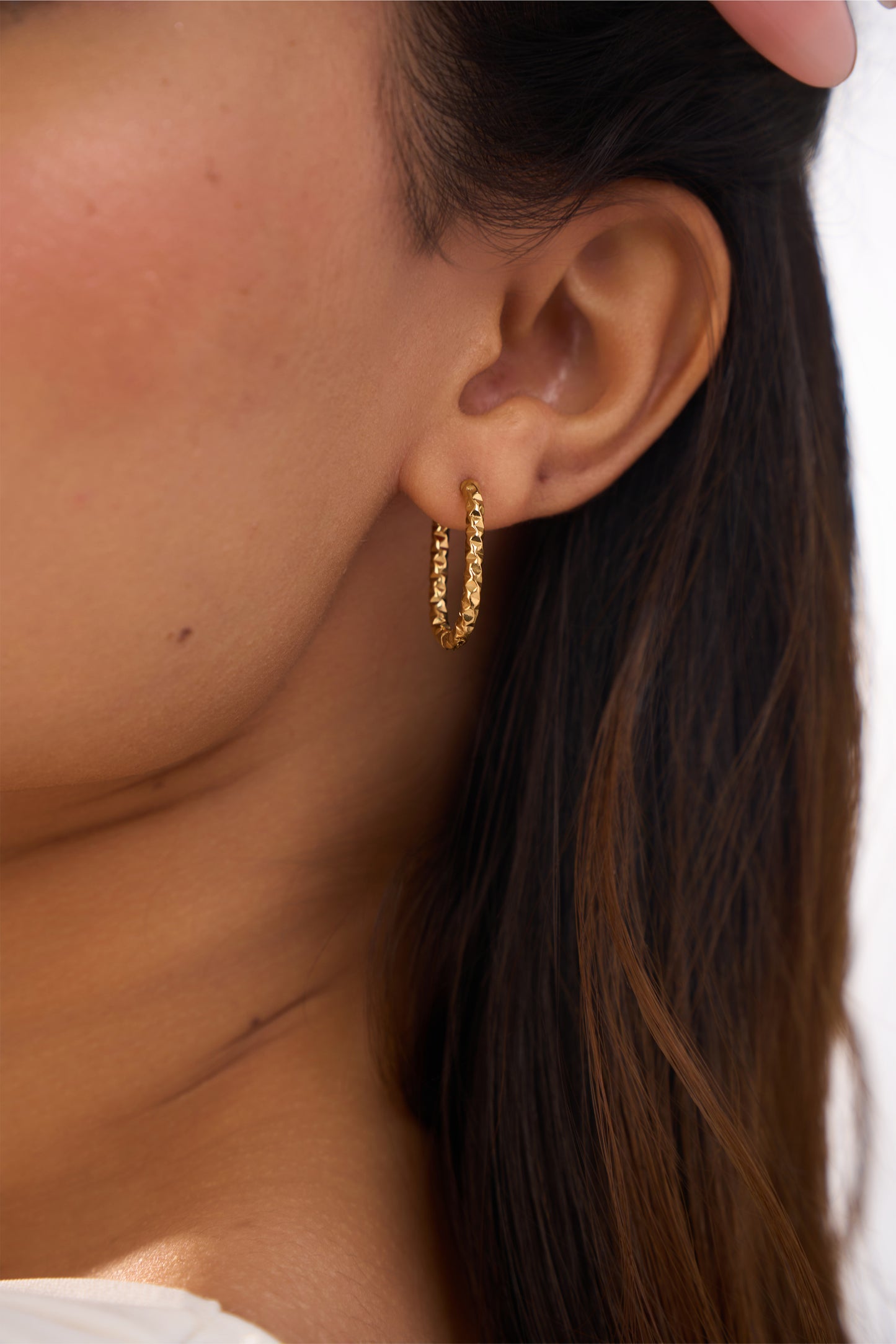 Nola Hoops - 18K Gold Plated