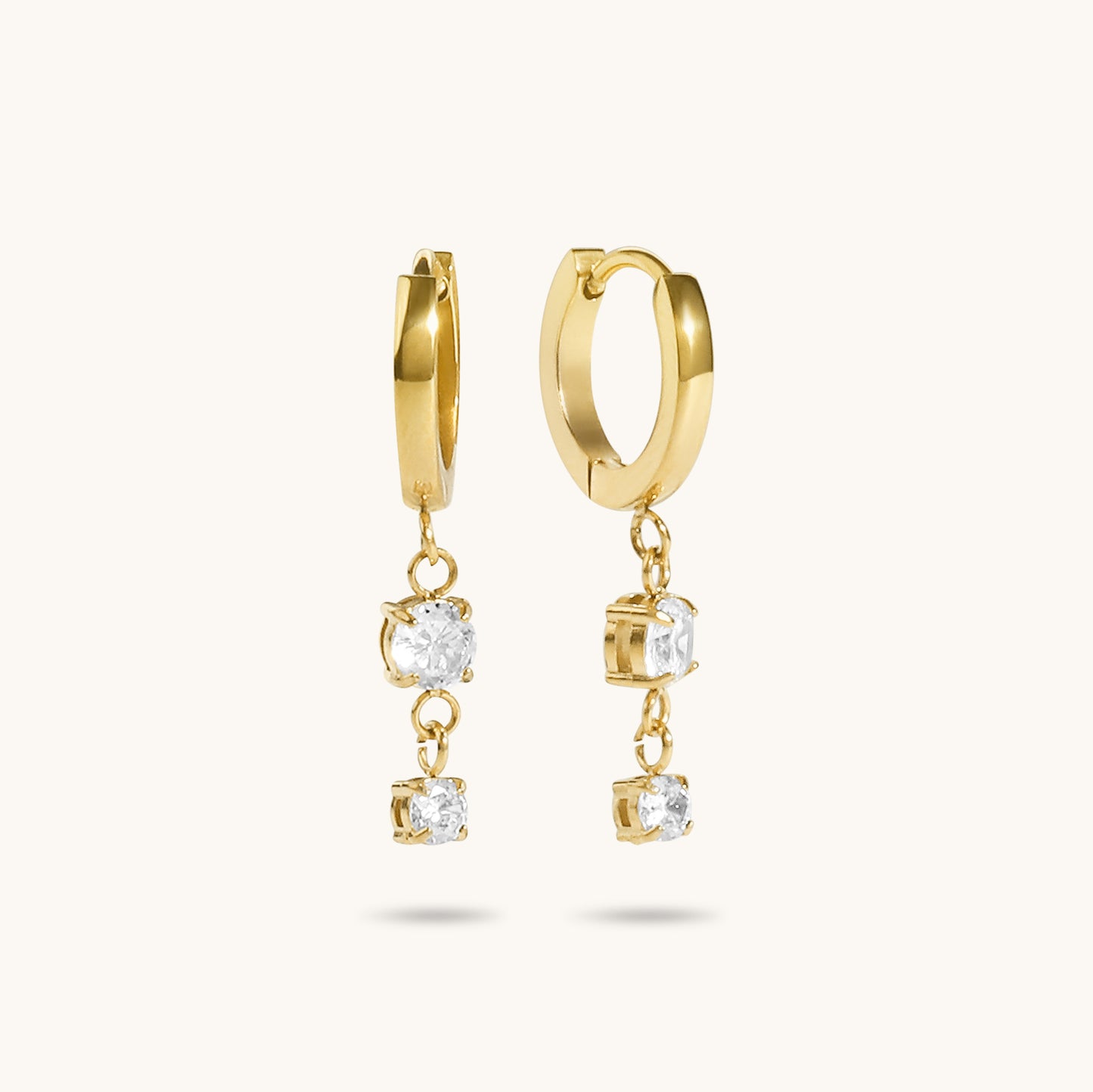 Amelia Huggies- 18k Gold Plated