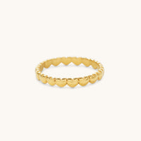 Love Ring - 18K Gold plated