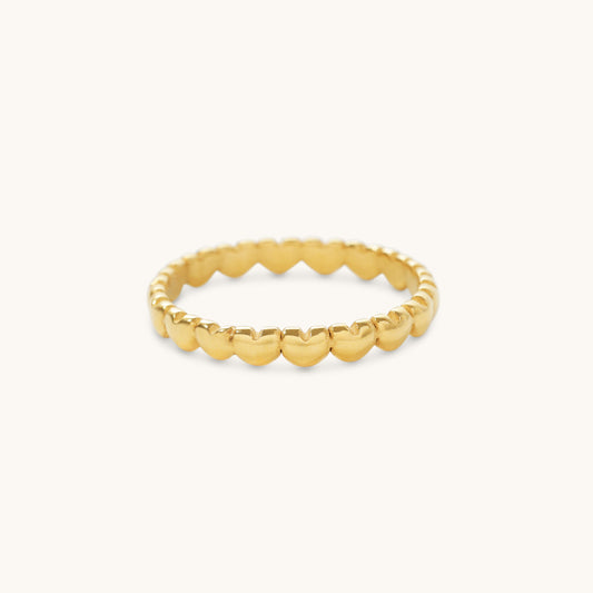 Love Ring - 18K Gold plated