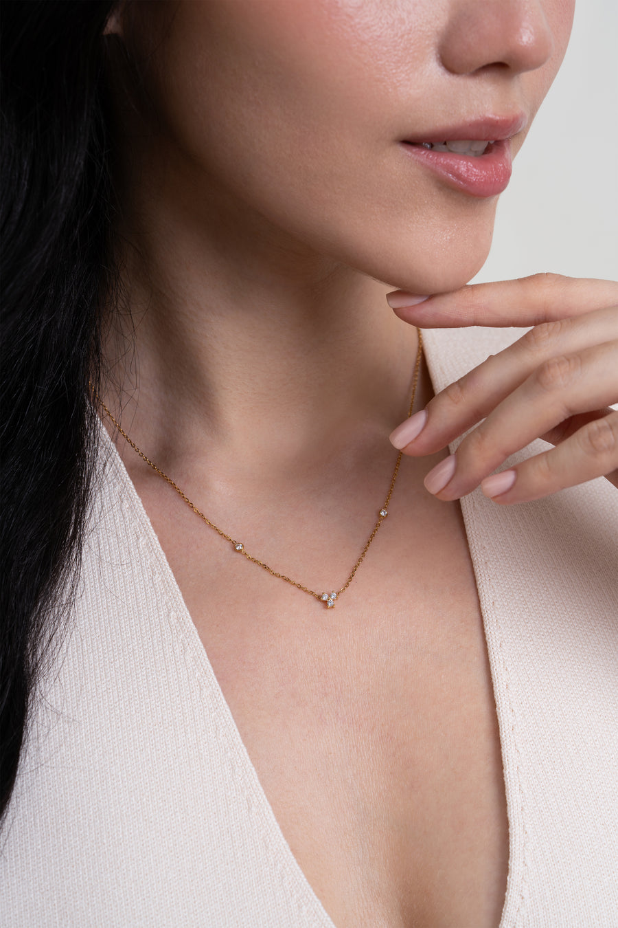Ivy Necklace - 18K Gold Plated image 4