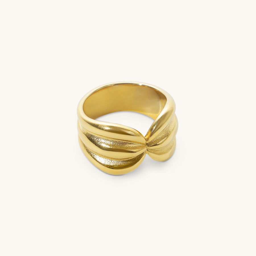 Yana Ring - 18K Gold Plated image 1