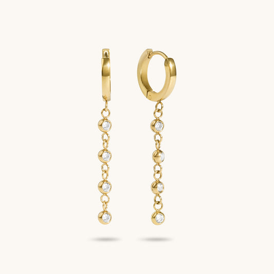 Harper Huggies- 18k Gold Plated