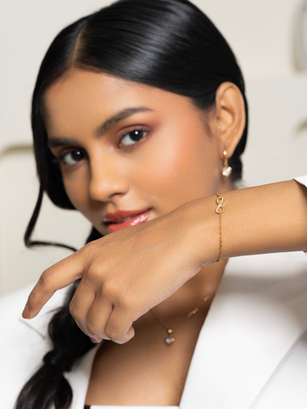 Infinity Bracelet - 18K Gold Plated image 6