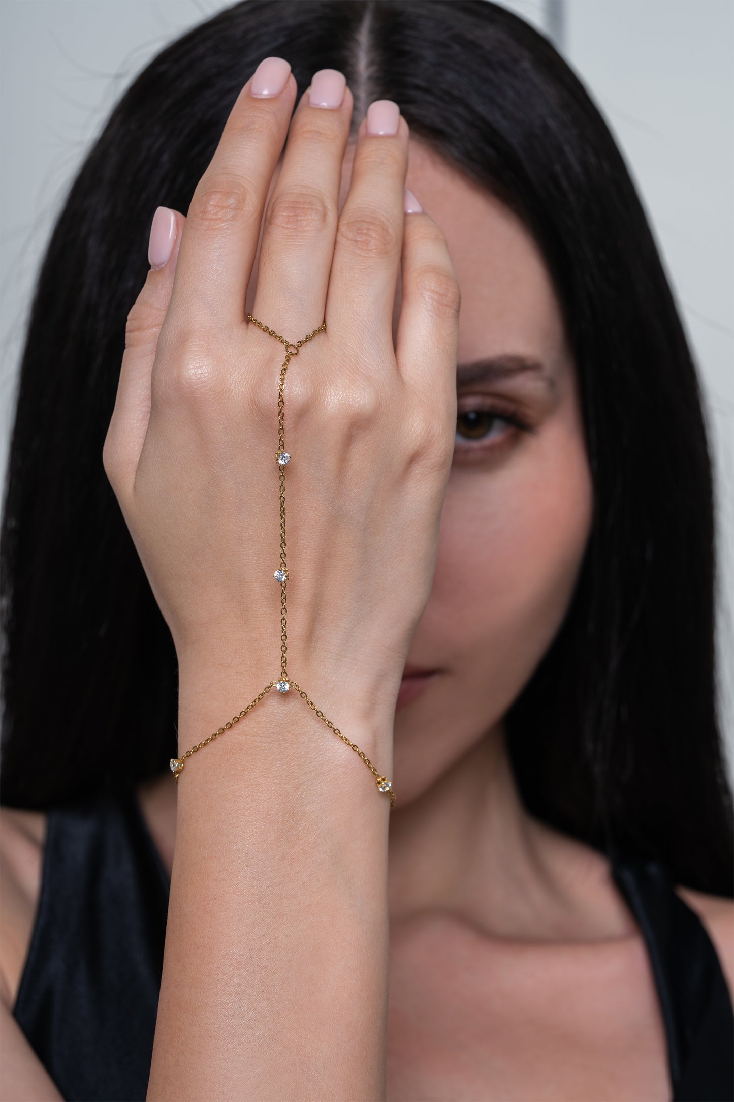 Bliss Handchain - 18K Gold Plated